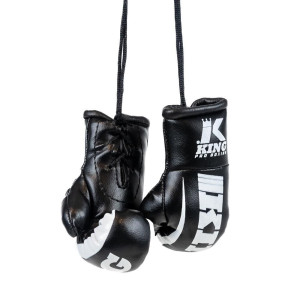 Mini Gants de Boxe King Pro Boxing | Noir/Gris | REVO