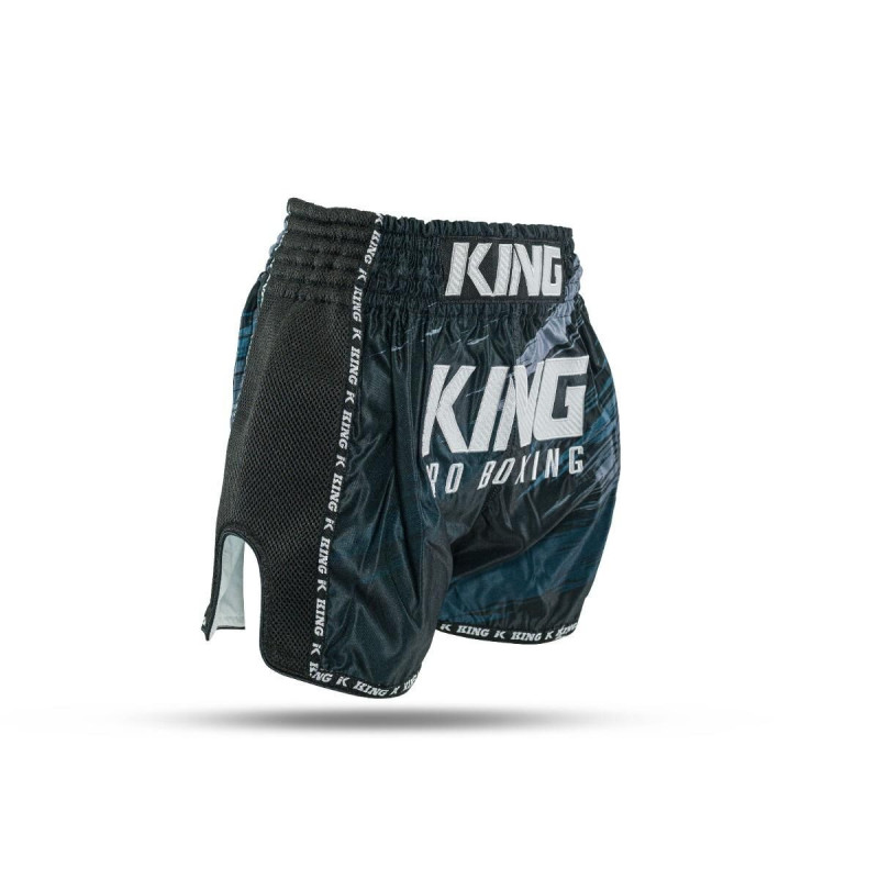Short Muay Thai King Pro Boxing | Petrol/Black/White | KPB Storm