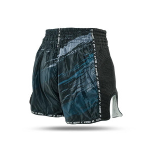 Short Muay Thai King Pro Boxing | Petrol/Black/White | KPB Storm