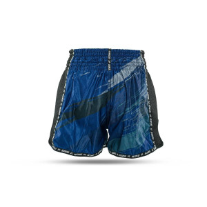 Short Muay Thai King Pro Boxing | Blue/Black/Petrol | KPB Storm 4