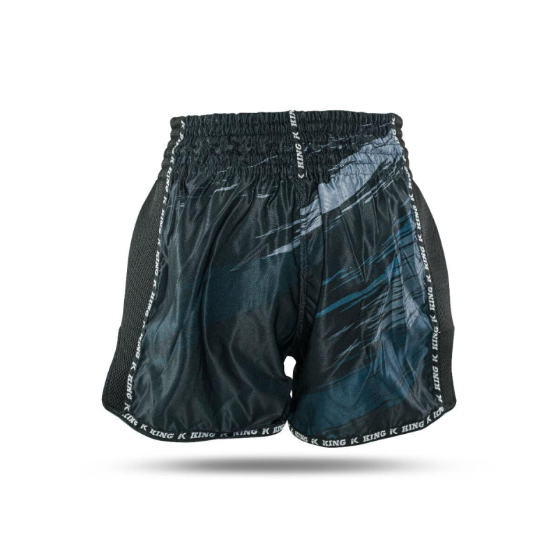 Short Muay Thai King Pro Boxing | Petrol/Black/White | KPB Storm