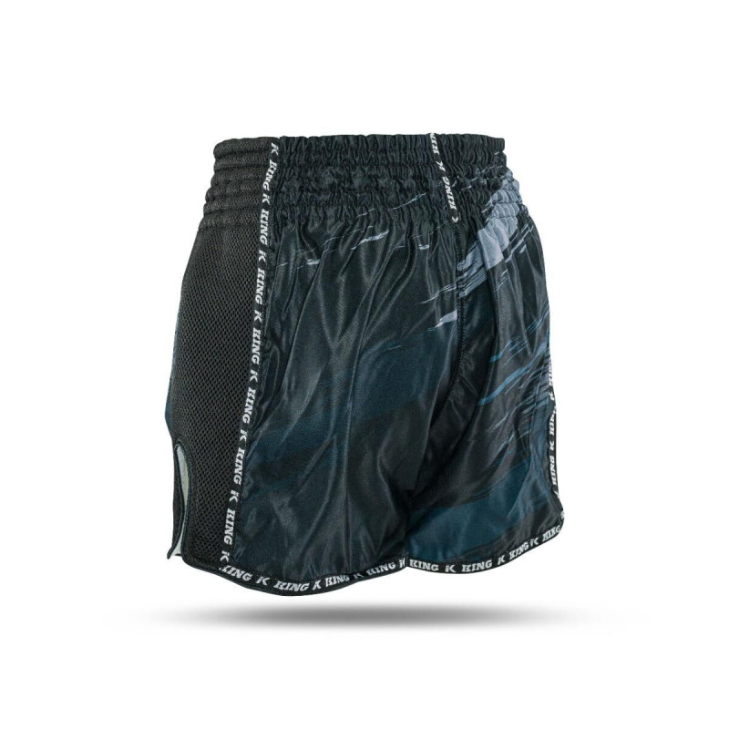 Short Muay Thai King Pro Boxing | Petrol/Black/White | KPB Storm
