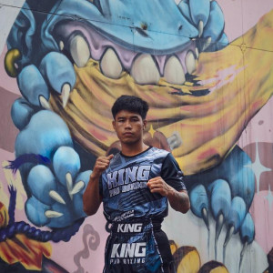 Short Muay Thai King Pro Boxing | Petrol/Black/White | KPB Storm