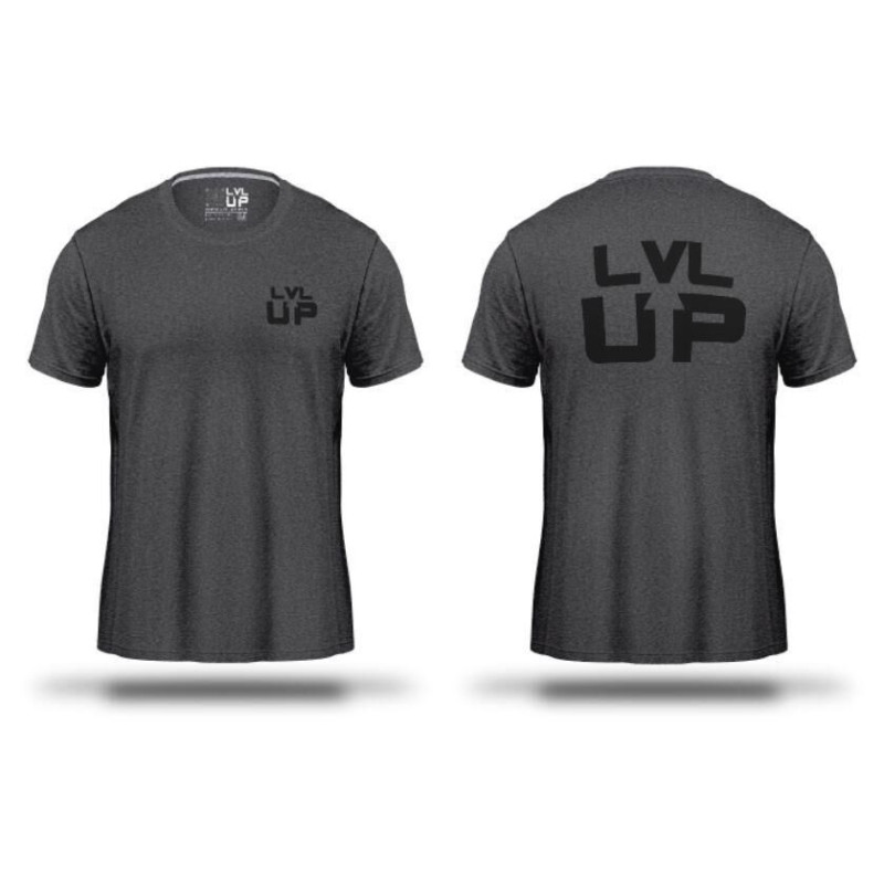T-Shirt LVL UP | Gris | TSHIRT