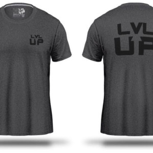 T-Shirt LVL UP | Gris | TSHIRT
