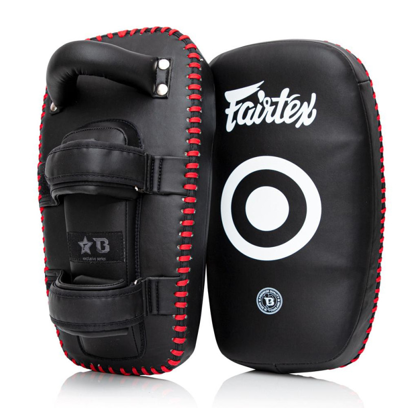 Pattes d'Ours Fairtex x Booster | Noir | FXB Thai Pads