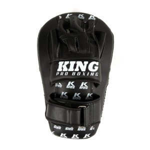 Pattes d'Ours King Pro Boxing | Noir/Blanc | Long Focus Mitts