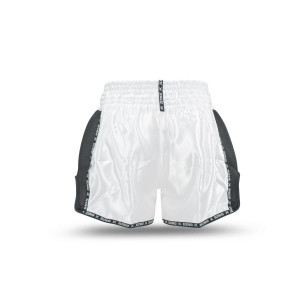 Short Muay Thai King Pro Boxing | White/Black | KPB Bangkok