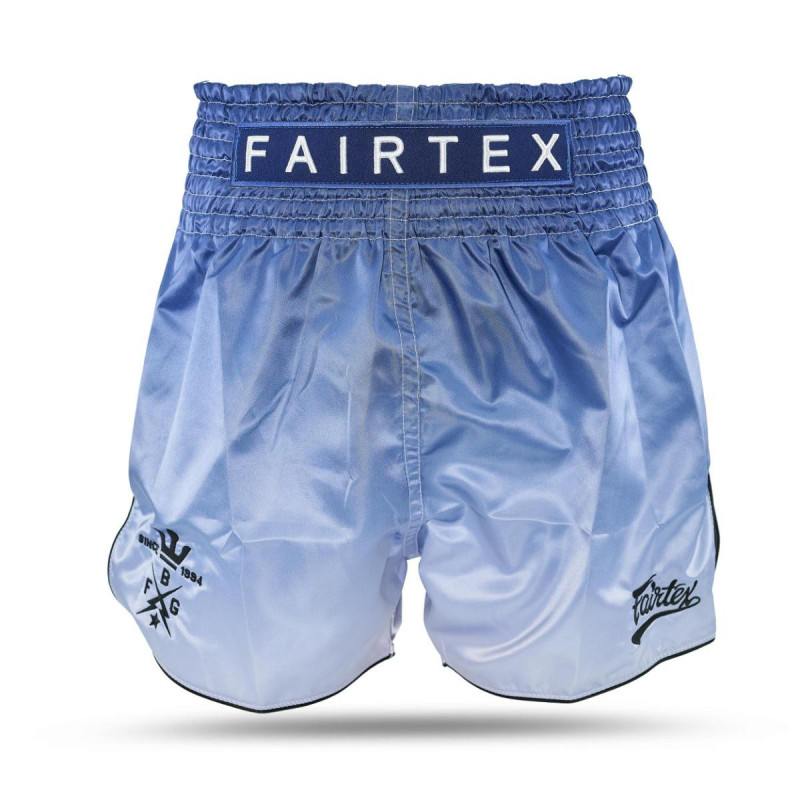 Short Muay Thai FAIRTEX X BOOSTER | Blue/Light Blue | FXB