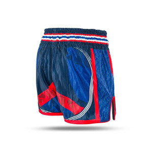 Short Muay Thai King Pro Boxing | Blue/Red/White | KPB