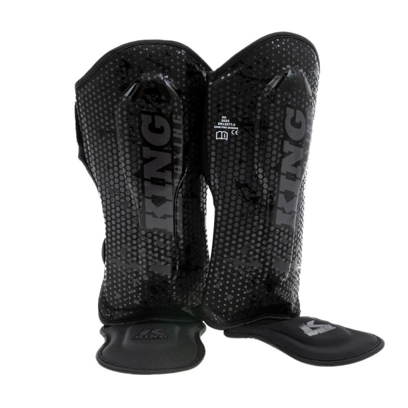 Protège-tibias King Pro Boxing | Hexagon Series | Enfant