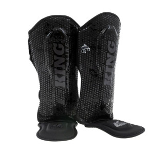 Protège-tibias King Pro Boxing | Hexagon Series | Enfant