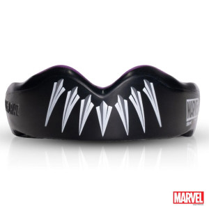 Protège-dents SAFEJAWZ | Noir/Gris/Blanc/Violet | Black Panther Marvel | Adulte
