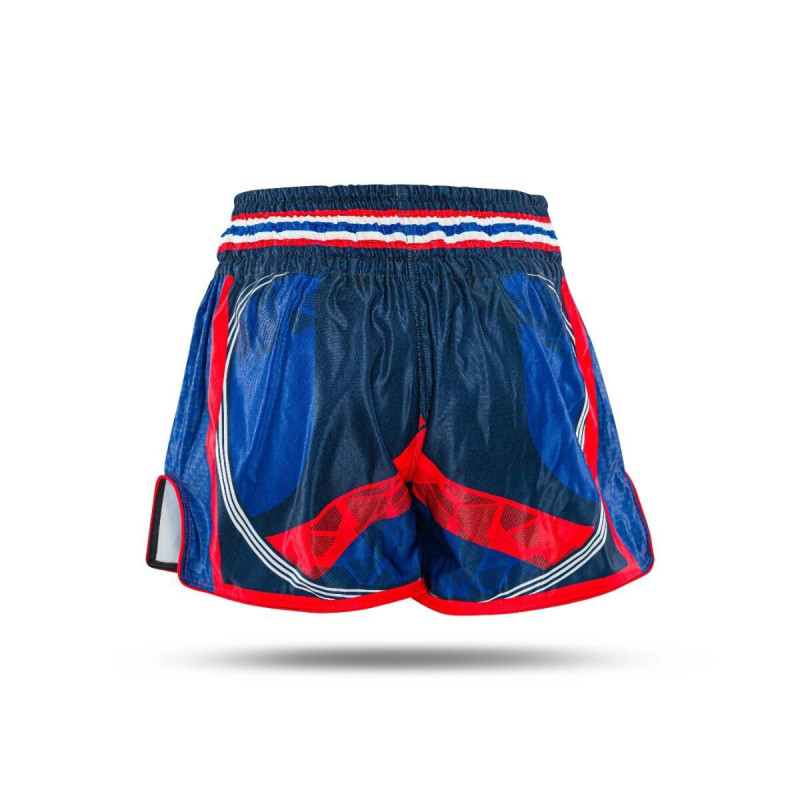 Short Muay Thai King Pro Boxing | Blue/Red/White | KPB