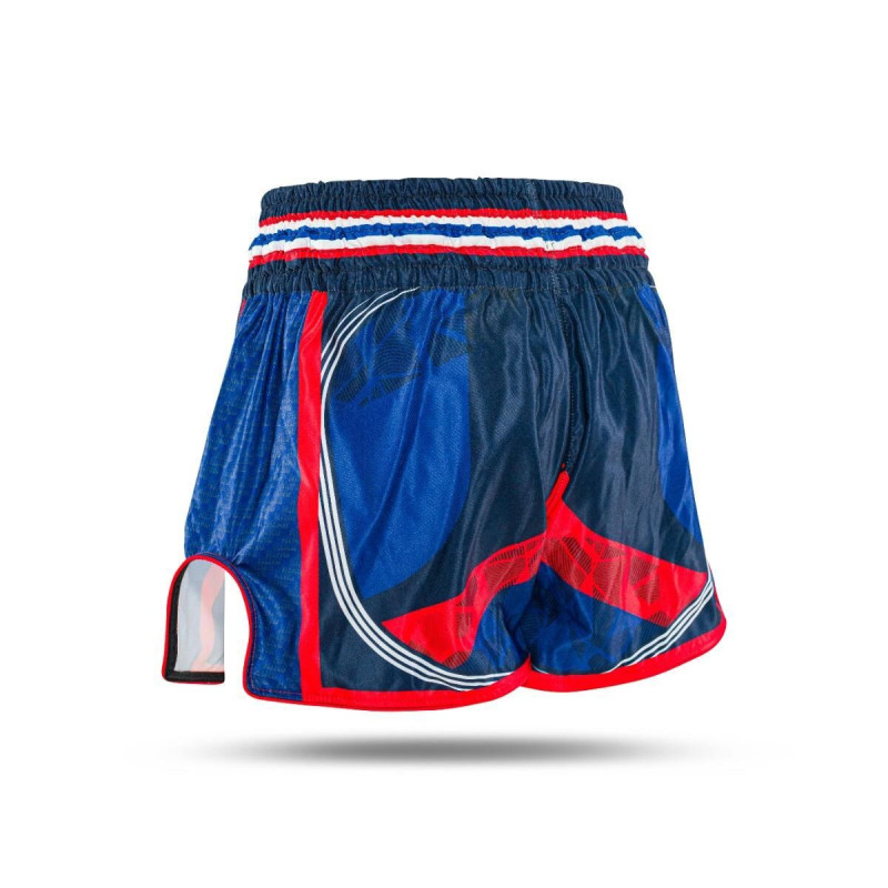 Short Muay Thai King Pro Boxing | Blue/Red/White | KPB