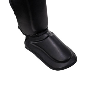 Protège-tibias King Pro Boxing | Noir/Blanc | SGL-7