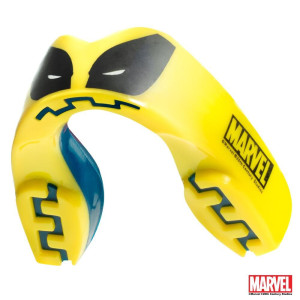 Protège-dents SAFEJAWZ | Yellow/Black | WOLVERINE Marvel