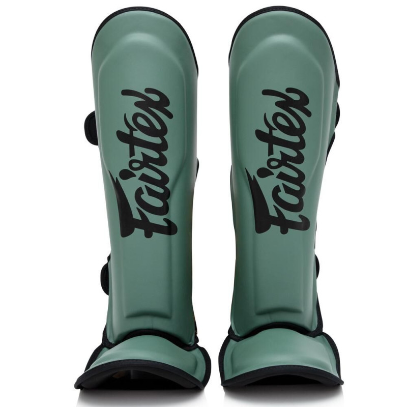 Protège-tibias Fairtex x Booster | Vert | FXB