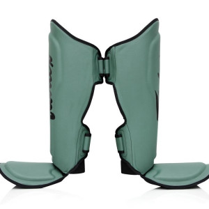 Protège-tibias Fairtex x Booster | Vert | FXB