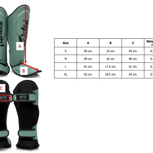 Protège-tibias Fairtex x Booster | Vert | FXB