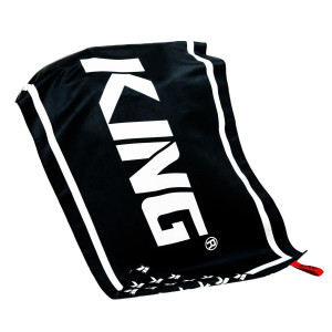 Serviette de Sport King Pro Boxing | Noir/Blanc | Ring Ready