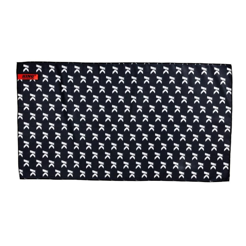 Serviette de Sport King Pro Boxing | Noir/Blanc | Ring Ready