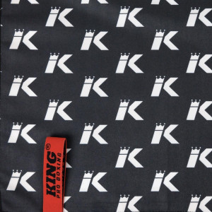 Serviette de Sport King Pro Boxing | Noir/Blanc | Ring Ready