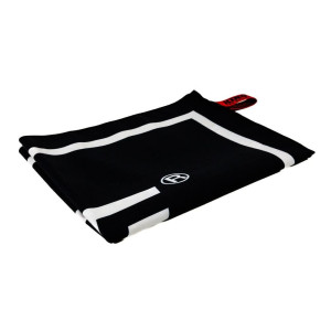Serviette de Sport King Pro Boxing | Noir/Blanc | Ring Ready