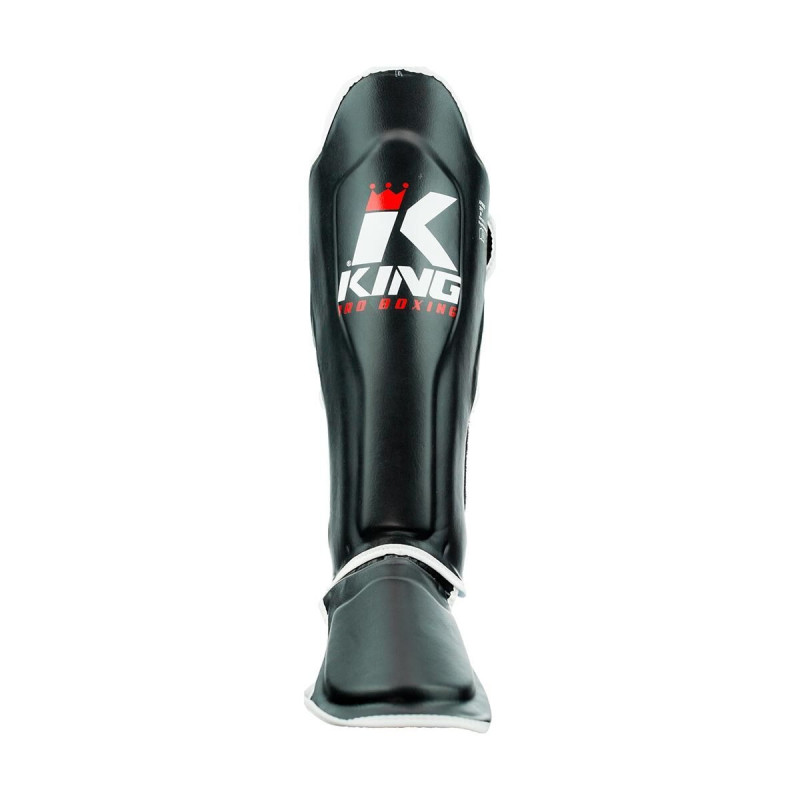 Protège-tibias King Pro Boxing | Noir/Blanc | SG Series