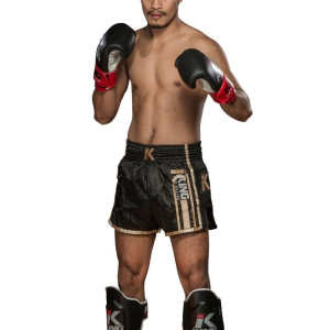 Protège-tibias King Pro Boxing | Noir/Blanc | SG Series