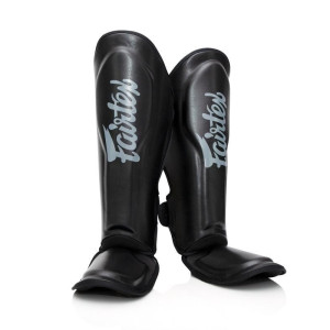 Protège-tibias Fairtex x Booster Fight Gear | Noir | FXB