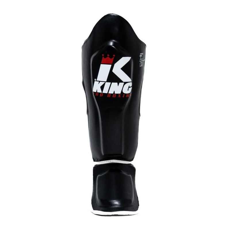 Protège-tibias King Pro Boxing | Noir/Blanc | SG Series