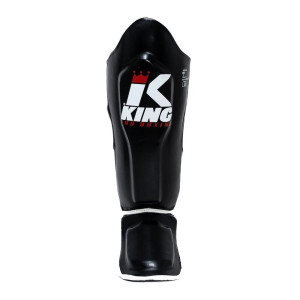 Protège-tibias King Pro Boxing | Noir/Blanc | SG Series