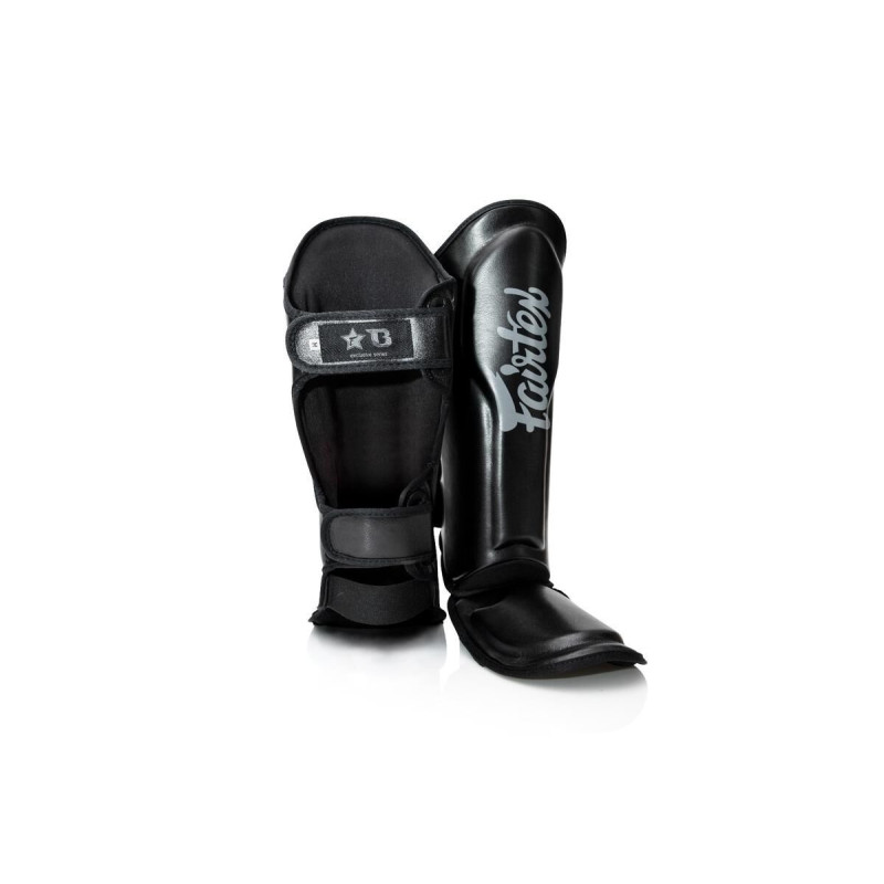 Protège-tibias Fairtex x Booster Fight Gear | Noir | FXB