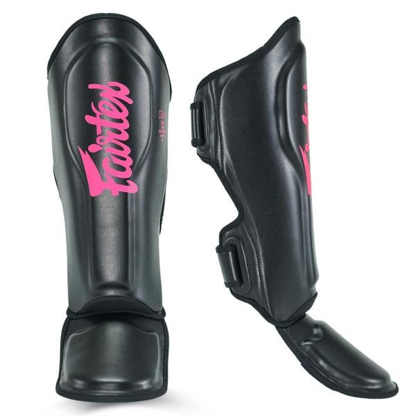 Protège-tibias Fairtex x Booster | Rose | FXB Shinguards