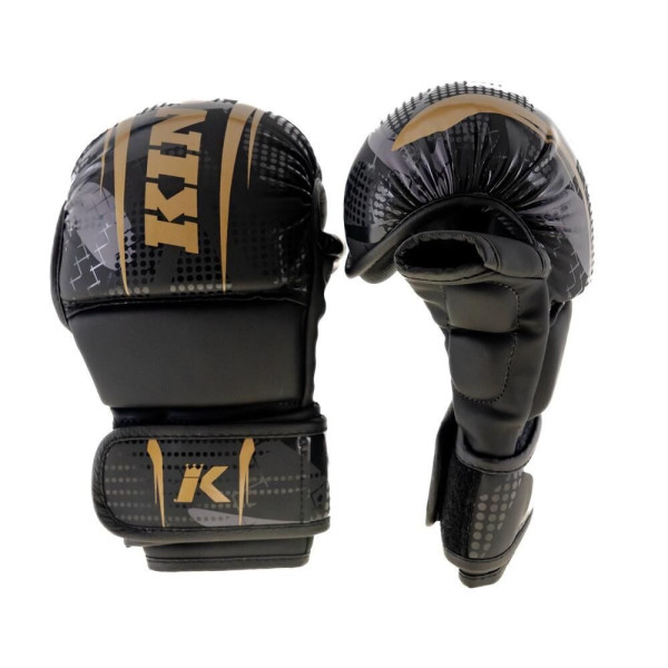 Gants de MMA KING PRO BOXING | Noir/Or | Shogun Series