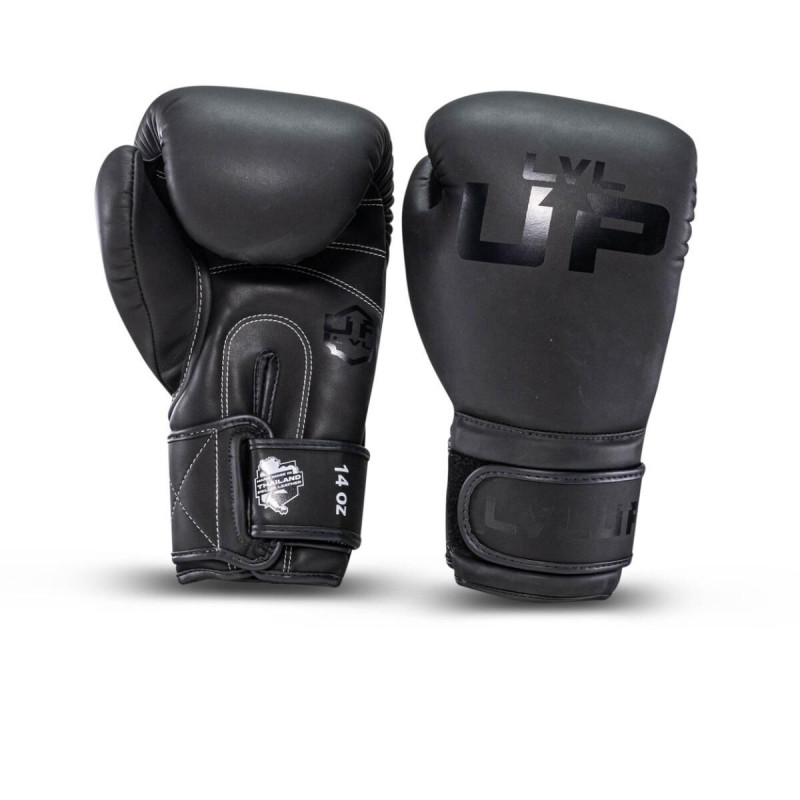 Gants de Boxe LVL UP | Noir | Boxing Gloves