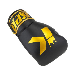 Gants de Boxe King Pro Boxing | Noir/Or | KPB
