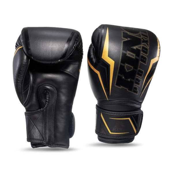 Gants de Boxe KING PRO BOXING | Noir/Or | Thor Series