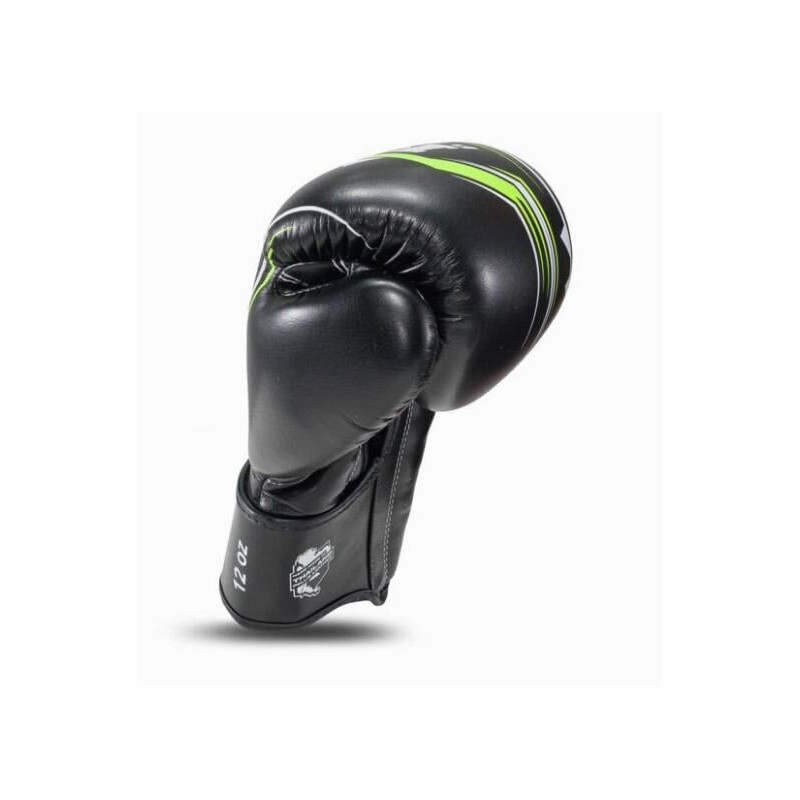 Gants de Boxe King Pro Boxing | Noir/Lime/Blanc | Spartan
