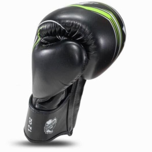 Gants de Boxe King Pro Boxing | Noir/Lime/Blanc | Spartan