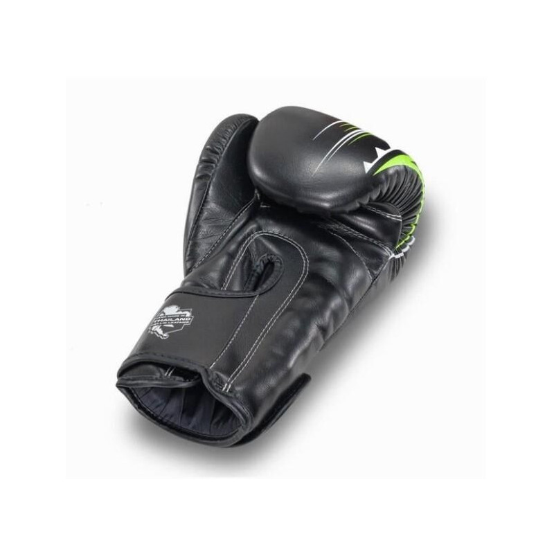 Gants de Boxe King Pro Boxing | Noir/Lime/Blanc | Spartan