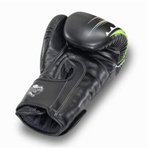 Gants de Boxe King Pro Boxing | Noir/Lime/Blanc | Spartan