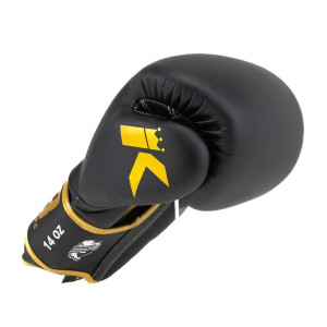 Gants de Boxe King Pro Boxing | Noir/Or | KPB