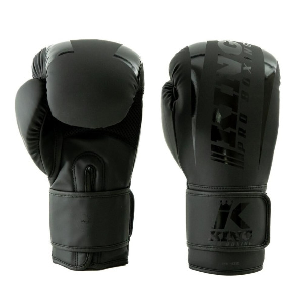 Gants de Boxe King Pro Boxing | Noir | REVO
