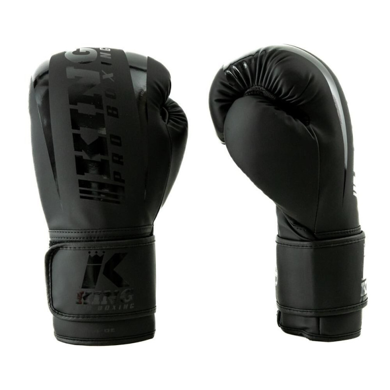 Gants de Boxe King Pro Boxing | Noir | REVO