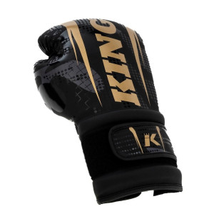Gants de Boxe King Pro Boxing | Noir et Or | Shogun Series