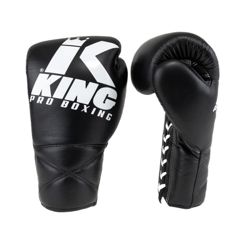 Gants de Boxe King Pro Boxing | Noir/Blanc | KPB XK Series