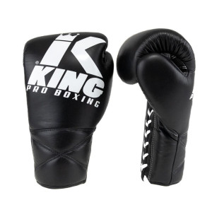 Gants de Boxe King Pro Boxing | Noir/Blanc | KPB XK Series