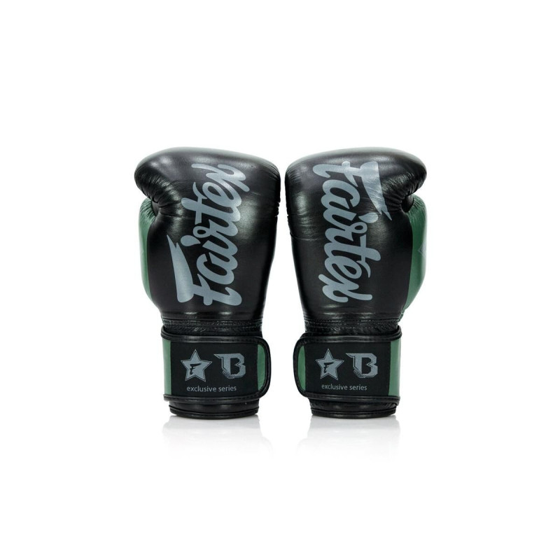 Gants de Boxe FAIRTEX X BOOSTER | Noir/Vert/Gris | FXB